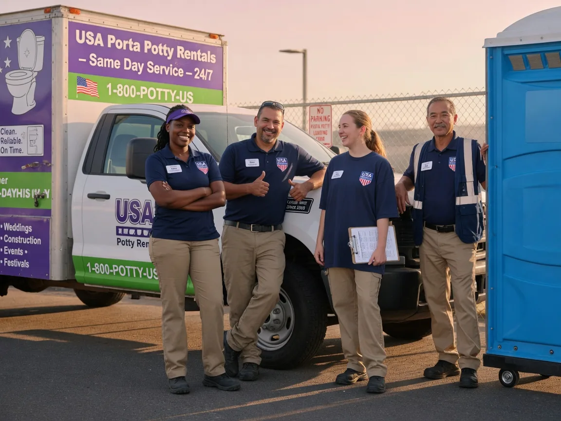 Porta Potty Rental company in Mcclure, IL
